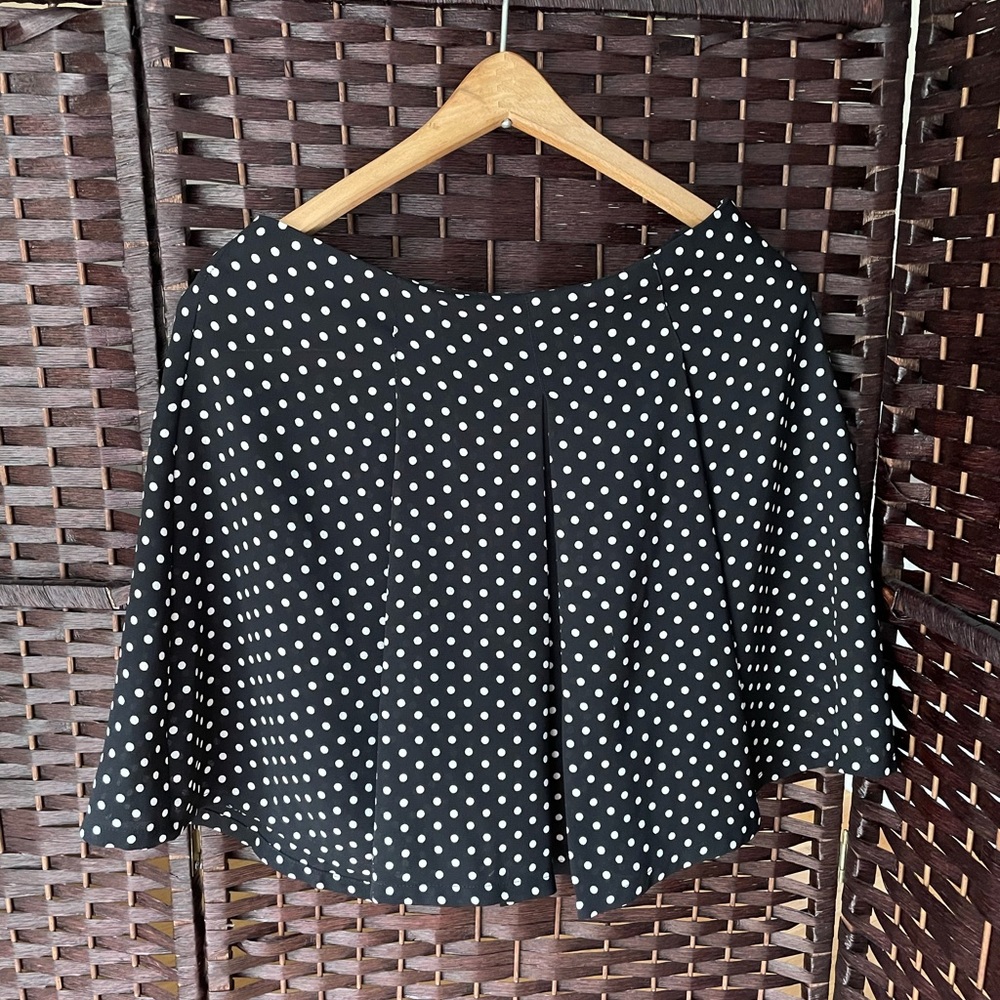 Limited London Paris New York Polka Dot Skirt